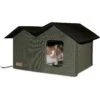 K&H Pet Products Outdoor Heated Kitty House Extra-Wide Cat Shelter 2 K&H Pet Products Outdoor Heated Kitty House Extra-Wide Cat Shelter -Cat Supplies 100535 MAIN. AC SS1800 V1683565302