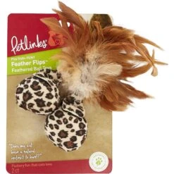 Petlinks Feather Flips Feathered Ball Cat Toy 14 Petlinks Feather Flips Feathered Ball Cat Toy -Cat Supplies 102622 PT4. AC SS1800 V1594673457