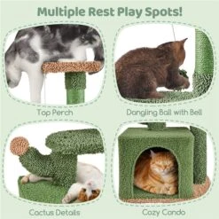 Yaheetech Cactus 29-in Cat Tree 12 Yaheetech Cactus 29-in Cat Tree -Cat Supplies 1032998 PT3. AC SS1800 V1702673932