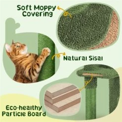 Yaheetech Cactus 53-in Sisal Cat Tree -Cat Supplies 1033038 PT4. AC SS1800 V1702673564