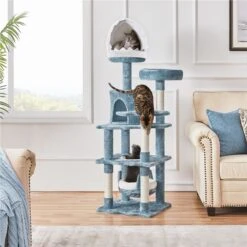 Yaheetech Ocean-Themed 61-in Cat Tree