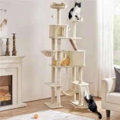 Yaheetech Multi-Level 82.5-in Cat Tree & Condo
