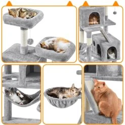 Yaheetech Multi-Level 71.5-in Cat Tree 11 Yaheetech Multi-Level 71.5-in Cat Tree -Cat Supplies 1033086 PT3. AC SS1800 V1702673622