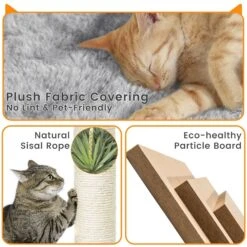 Yaheetech 72-in Plush Cat Tree & Condo -Cat Supplies 1033214 PT4. AC SS1800 V1702673984