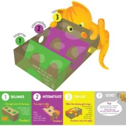 Cat Amazing Interactive Treat Maze & Puzzle Cat Toy 14 Cat Amazing Interactive Treat Maze & Puzzle Cat Toy -Cat Supplies 105304 PT5. AC SS1800 V1490298146