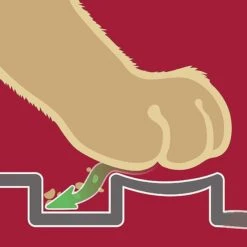 Petlinks Purrfect Paws Cat Litter Mat -Cat Supplies 107646 PT6. AC SS1800 V1480625811