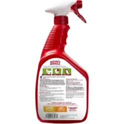 Nature's Miracle Advanced Cat Enzymatic Stain Remover & Odor Eliminator Spray, Sunny Lemon, 32-oz Bottle 12 Nature's Miracle Advanced Cat Enzymatic Stain Remover & Odor Eliminator Spray, Sunny Lemon, 32-oz Bottle -Cat Supplies 115425 PT1. AC SS1800 V1701453345