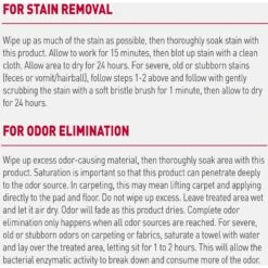 Nature's Miracle Advanced Cat Enzymatic Stain Remover & Odor Eliminator Spray, Sunny Lemon, 32-oz Bottle 16 Nature's Miracle Advanced Cat Enzymatic Stain Remover & Odor Eliminator Spray, Sunny Lemon, 32-oz Bottle -Cat Supplies 115425 PT5. AC SS1800 V1701453356