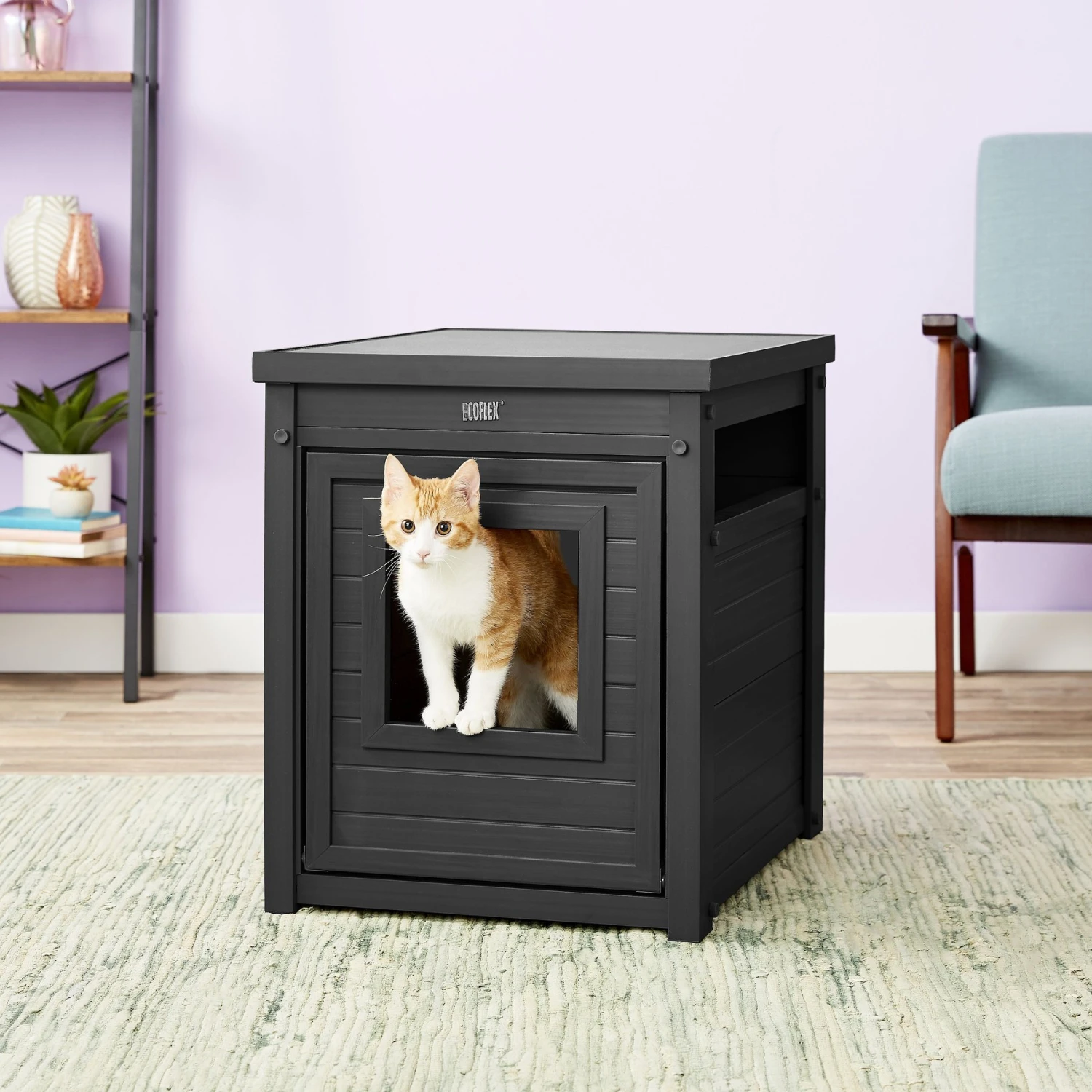 New Age Pet ECOFLEX Litter Box Cover End Table 3 New Age Pet ECOFLEX Litter Box Cover End Table