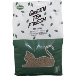 Next Gen Pet Products Pet Products Green Tea Fresh Unscented Clumping Wood Cat Litter
