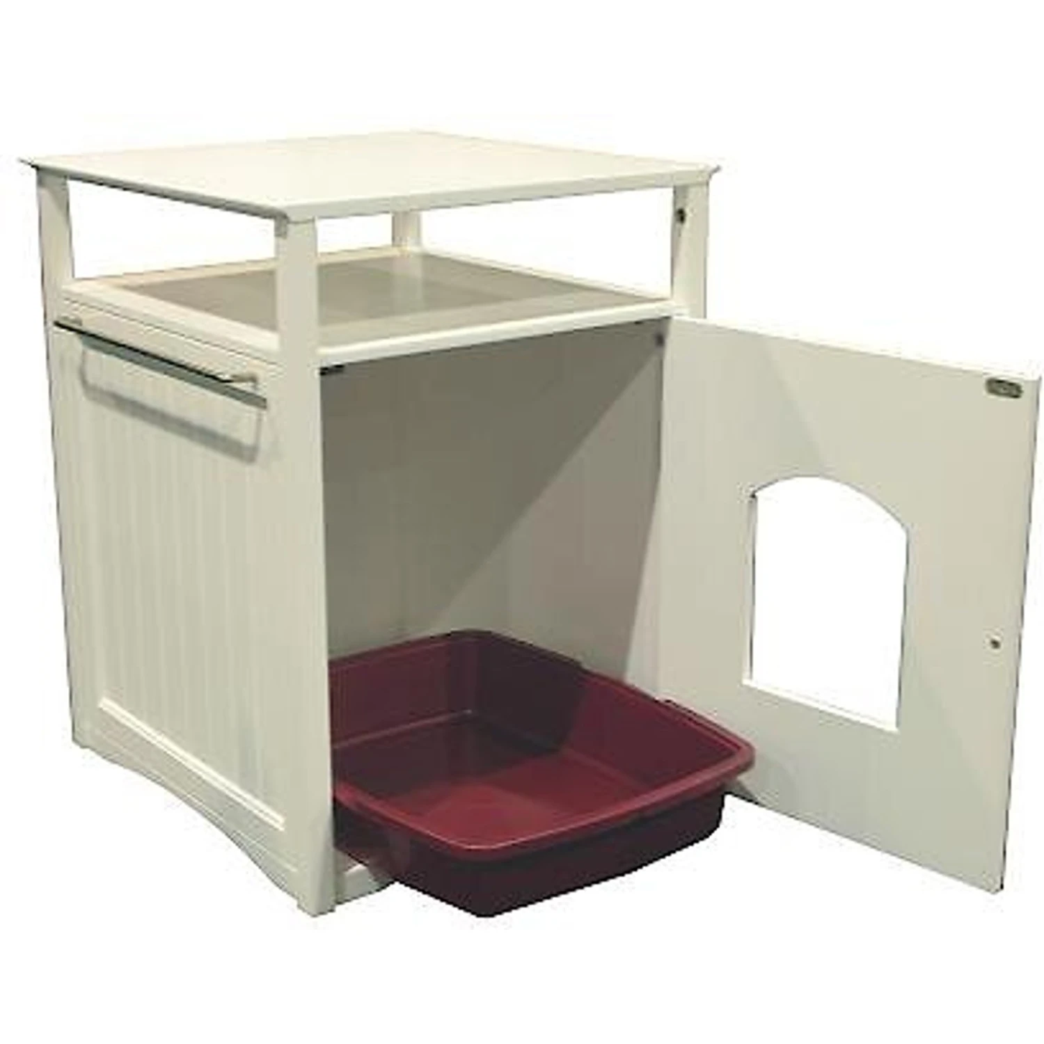 Merry Products Washroom Night Stand Multifunctional Litter Pan Cover 4 Merry Products Washroom Night Stand Multifunctional Litter Pan Cover - Image 2