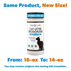 NonScents Cat Litter Deodorizer -Cat Supplies 118500 PT1. AC SS1800 V1492018631