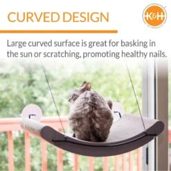 K&H Pet Products EZ Mount Window Scratcher Kitty Sill Cradle -Cat Supplies 121335 PT3. AC SS1800 V1620844367