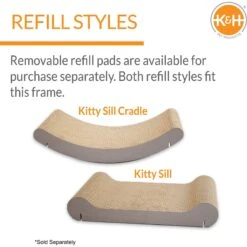 K&H Pet Products EZ Mount Window Scratcher Kitty Sill Cradle -Cat Supplies 121335 PT4. AC SS1800 V1620847083