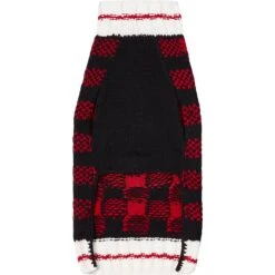 Chilly Dog Buffalo Plaid Dog & Cat Sweater -Cat Supplies 121710 PT4. AC SS1800 V1540220816