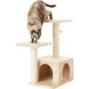 Frisco 28-in Faux Fur Cat Tree & Condo 1 Frisco 28-in Faux Fur Cat Tree & Condo -Cat Supplies 128073 MAIN. AC SS1800 V1584451166