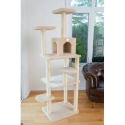 GleePet 74-in Faux Fur Cat Tree & Condo 14 GleePet 74-in Faux Fur Cat Tree & Condo -Cat Supplies 130298 PT3. AC SS1800 V1639780883