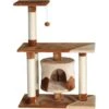 EliteField 38-in Faux Fur Cat Tree & Condo -Cat Supplies 130517 MAIN. AC SS1800 V1502287557