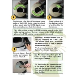 Litter Spinner Cat Litter Box For Small Cats 10 Litter Spinner Cat Litter Box For Small Cats -Cat Supplies 130792 PT7. AC SS1800 V1536930432