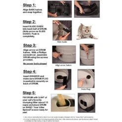 Litter Spinner Cat Litter Box For Small Cats 11 Litter Spinner Cat Litter Box For Small Cats -Cat Supplies 130792 PT8. AC SS1800 V1536930415