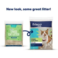 Frisco Natural Unscented Clumping Grass Cat Litter -Cat Supplies 132396 PT1. AC SS1800 V1657655411