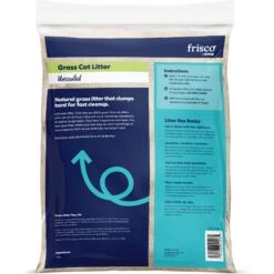 Frisco Natural Unscented Clumping Grass Cat Litter -Cat Supplies 132396 PT2. AC SS1800 V1657655411