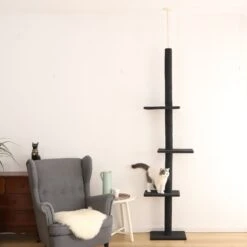 Cat Craft Floor-to-Ceiling Carpet Cat Tree 15 Cat Craft Floor-to-Ceiling Carpet Cat Tree -Cat Supplies 136811 PT6. AC SS1800 V1586445695