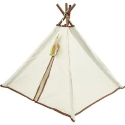 SmartyKat Kitty Camp TeePee Cat Toy