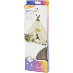 SmartyKat Kitty Camp TeePee Cat Toy 11 SmartyKat Kitty Camp TeePee Cat Toy -Cat Supplies 137500 PT2. AC SS1800 V1525718219