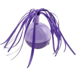 SmartyKat Twirly Top Electronic Mini Motion Ball Cat Toy, Color Varies