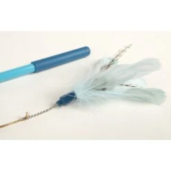 SmartyKat Frisky Flyer Feather Wand Cat Toy 17 SmartyKat Frisky Flyer Feather Wand Cat Toy -Cat Supplies 137512 PT6. AC SS1800 V1575488103