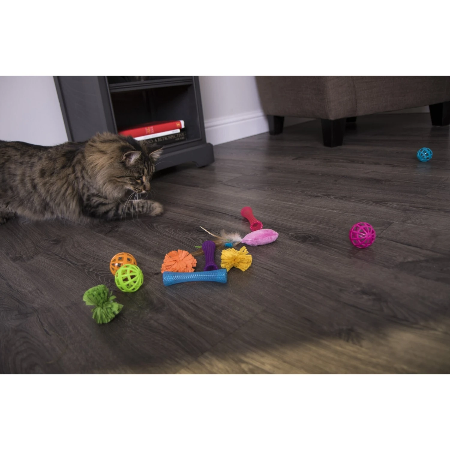SmartyKat Smarty Stash Variety Pack Cat Toys 8 SmartyKat Smarty Stash Variety Pack Cat Toys - Image 6