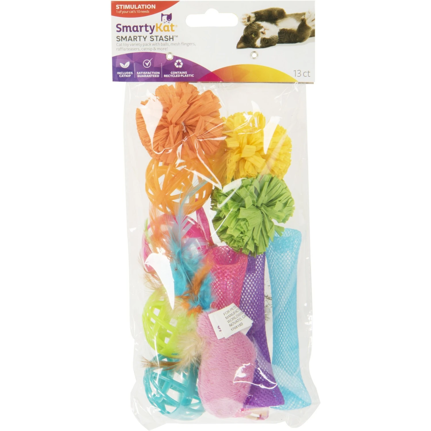 SmartyKat Smarty Stash Variety Pack Cat Toys 9 SmartyKat Smarty Stash Variety Pack Cat Toys - Image 7