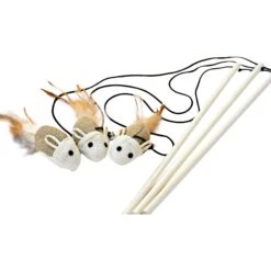 Earthtone Solutions Sisal Wand Mouse Teaser Cat Toy