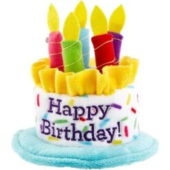 Frisco Birthday Cake Dog & Cat Hat -Cat Supplies 139518 PT2. AC SS1800 V1674157694