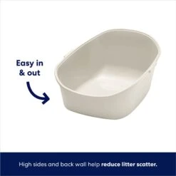 Frisco High Back Cat Litter Box, Extra Large -Cat Supplies 141375 PT2. AC SS1800 V1675279993