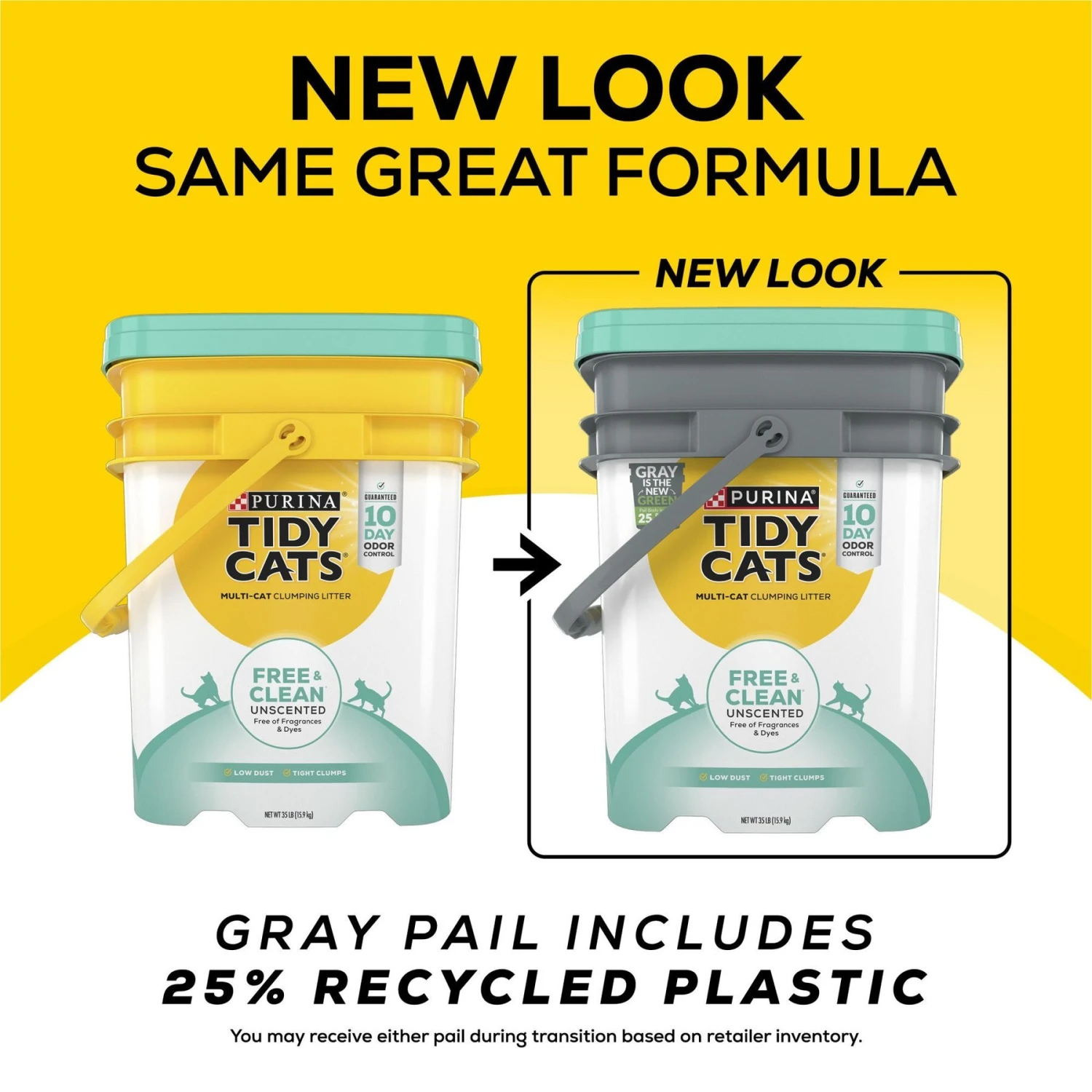 Tidy Cats Free & Clean Unscented Clumping Clay Cat Litter 4 Tidy Cats Free & Clean Unscented Clumping Clay Cat Litter - Image 2