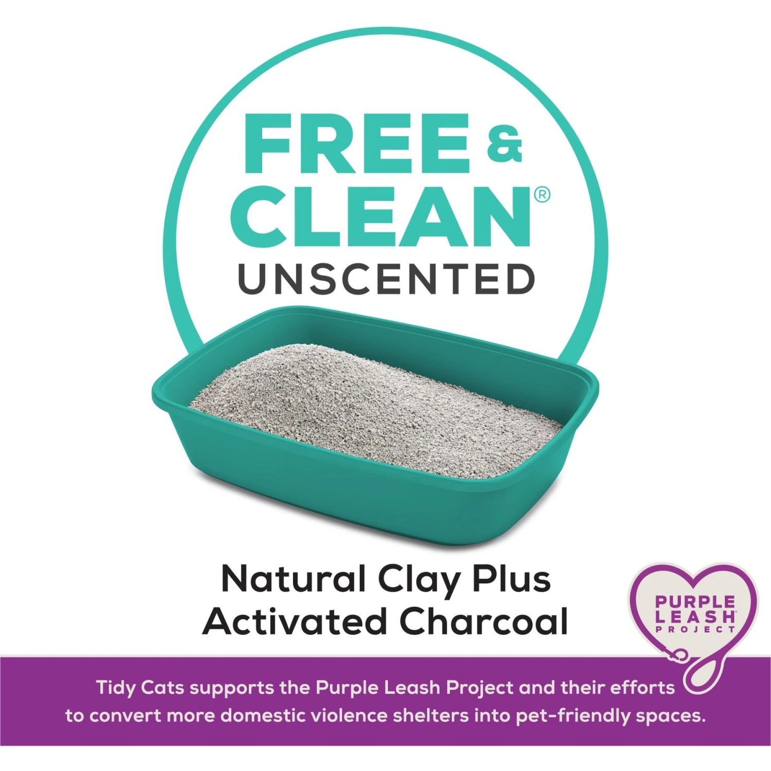 Tidy Cats Free & Clean Unscented Clumping Clay Cat Litter 6 Tidy Cats Free & Clean Unscented Clumping Clay Cat Litter - Image 4