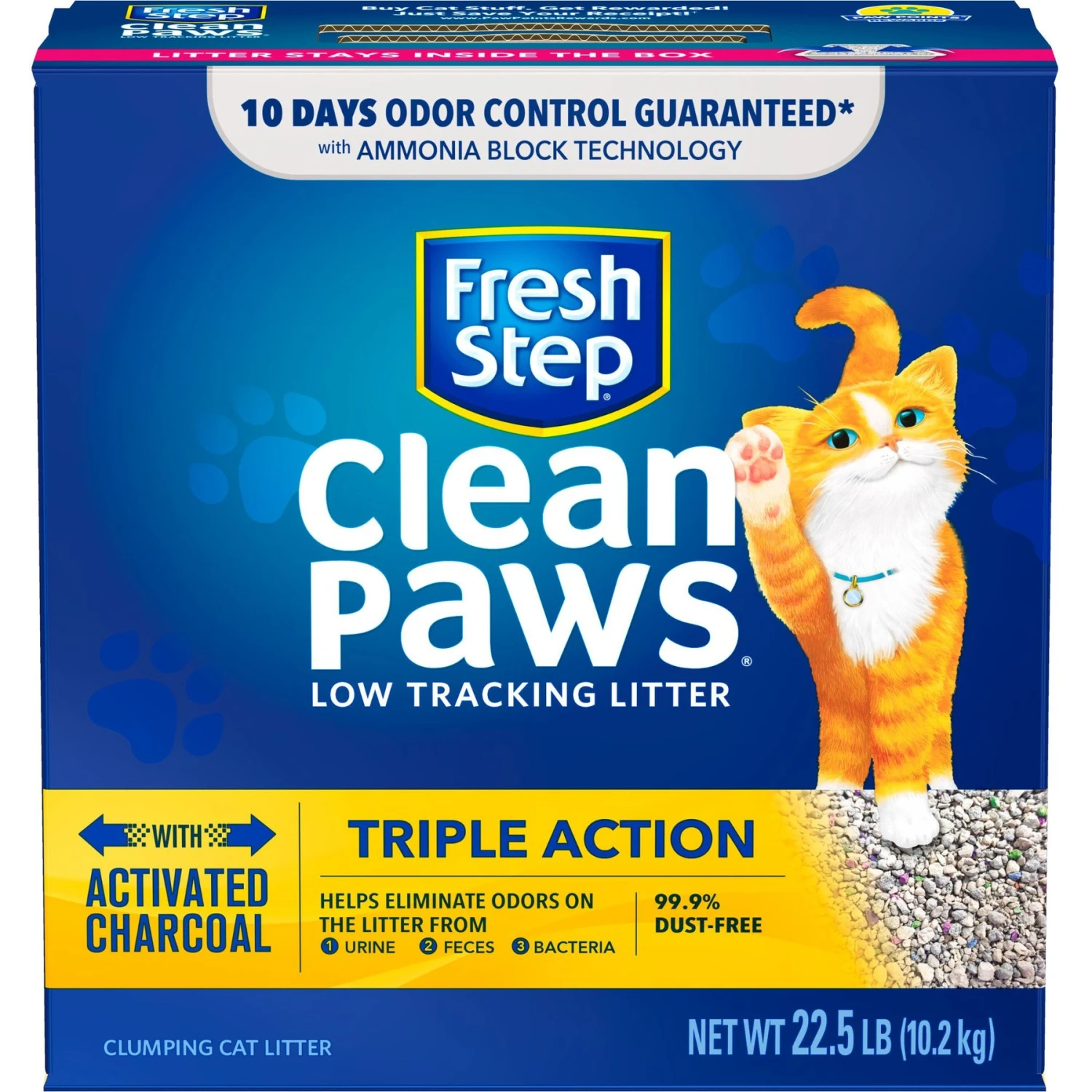 Fresh Step Clean Paws Scented Clumping Clay Cat Litter 8 Fresh Step Clean Paws Scented Clumping Clay Cat Litter - Image 6