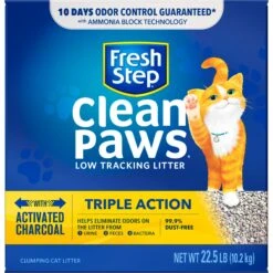 Fresh Step Clean Paws Scented Clumping Clay Cat Litter 17 Fresh Step Clean Paws Scented Clumping Clay Cat Litter -Cat Supplies 141502 PT6. AC SS1800 V1694459345