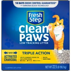 Fresh Step Clean Paws Scented Clumping Clay Cat Litter 18 Fresh Step Clean Paws Scented Clumping Clay Cat Litter -Cat Supplies 141502 PT7. AC SS1800 V1694455147