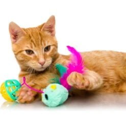 Hartz Just For Cats Super Hunters Cat Toy Variety Pack, 13 Count -Cat Supplies 145966 PT2. AC SS1800 V1589231164