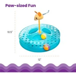 Catstages Cheese Chase II Cat Toy With Catnip 14 Catstages Cheese Chase II Cat Toy With Catnip -Cat Supplies 148102 PT4. AC SS1800 V1636511188