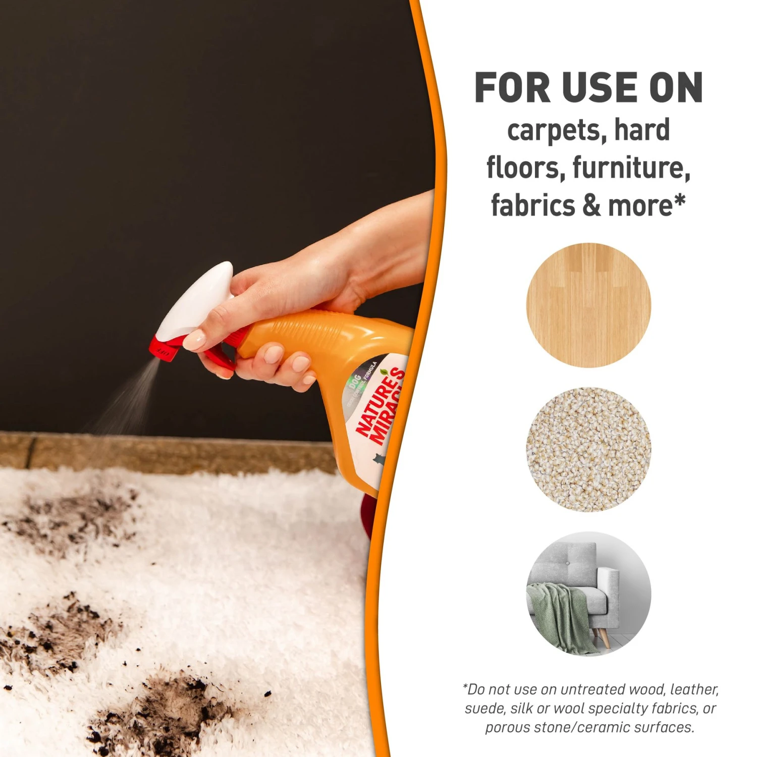 Nature's Miracle Cat Oxy Formula Set-In Stain Destroyer & Odor Remover Spray 5 Nature's Miracle Cat Oxy Formula Set-In Stain Destroyer & Odor Remover Spray - Image 3