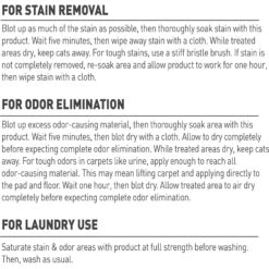 Nature's Miracle Cat Oxy Formula Set-In Stain Destroyer & Odor Remover Spray 16 Nature's Miracle Cat Oxy Formula Set-In Stain Destroyer & Odor Remover Spray -Cat Supplies 152168 PT5. AC SS1800 V1701114550