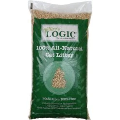 Nature's Logic All Natural Pine Unscented Non-Clumping Wood Cat Litter