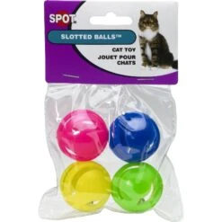 Ethical Pet Spot Slotted Balls Cat Toy, 4-pack 8 Ethical Pet Spot Slotted Balls Cat Toy, 4-pack -Cat Supplies 154211 PT7. AC SS1800 V1542403940
