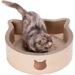 Necoichi Cat Head Scratcher Bed 19 Necoichi Cat Head Scratcher Bed -Cat Supplies 154905 PT8. AC SS1800 V1646413923