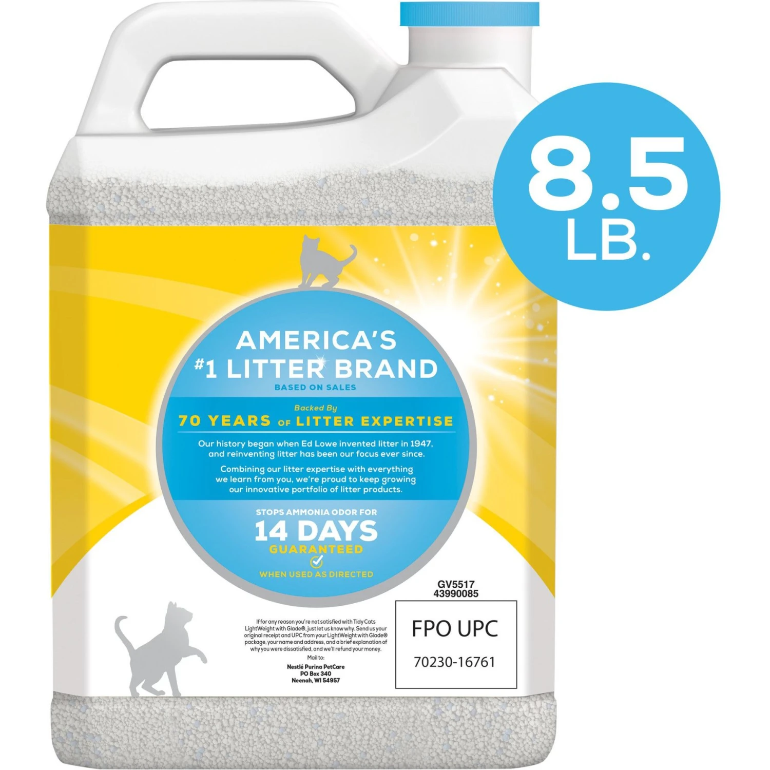 Tidy Cats Lightweight Glade Scented Clumping Clay Cat Litter 4 Tidy Cats Lightweight Glade Scented Clumping Clay Cat Litter - Image 2