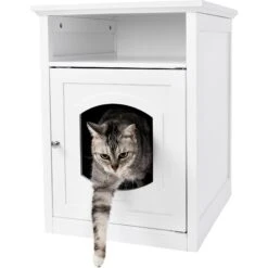Frisco Decorative Side Table Cat Litter Box Cover 11 Frisco Decorative Side Table Cat Litter Box Cover -Cat Supplies 156786 PT2. AC SS1800 V1569621552